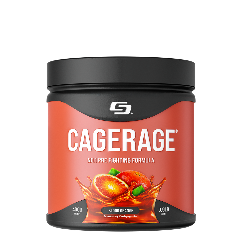 Pre-Workout Cagerage von Suppmission Blood Orange Geschmack Made in Germany