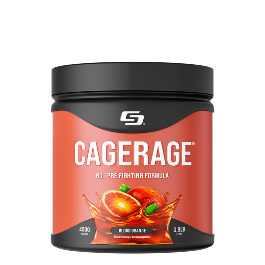 Pre-Workout Cagerage von Suppmission Blood Orange Geschmack Made in Germany