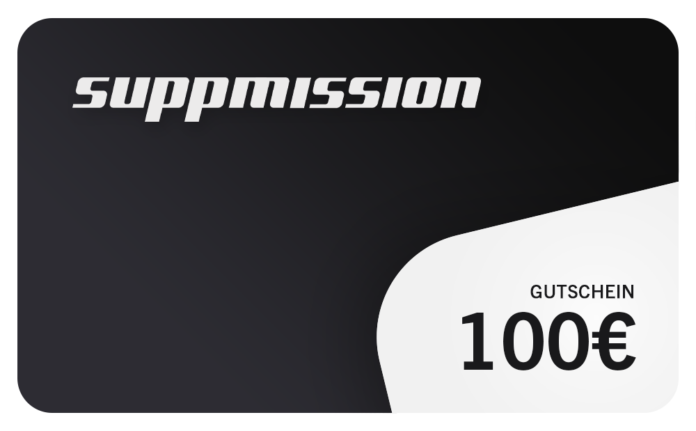 Suppmission Geschenkgutschein - 100€ Wert - Fighting Sports Nutrition