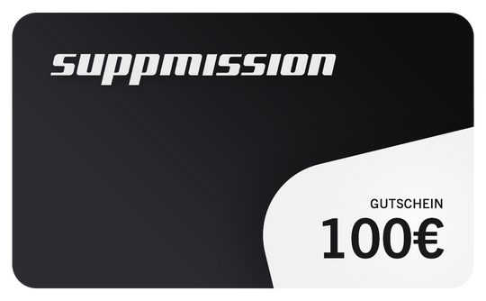 Suppmission Geschenkgutschein - 100€ Wert - Fighting Sports Nutrition