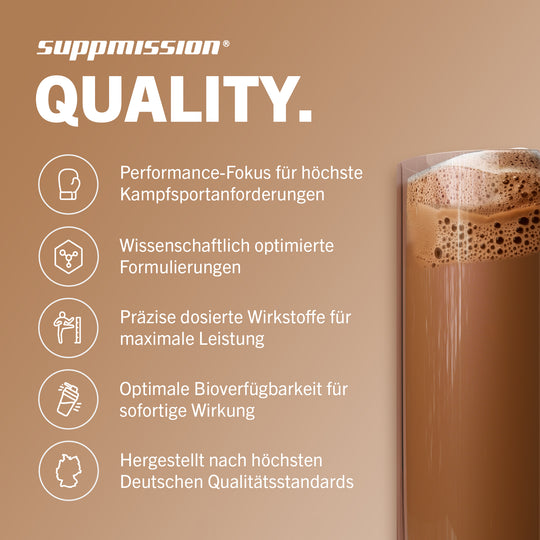 Whey Protein Fightback - Vanilla Milkshake von Suppmission - Quality #geschmack_vanilla-milkshake