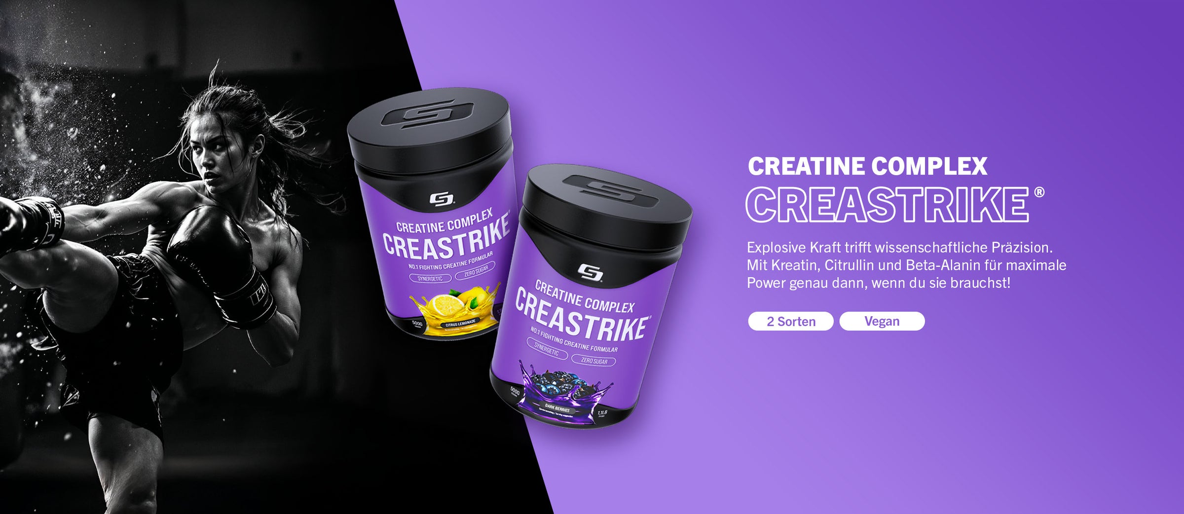 Creatine Complex Creastrike von Suppmission - Fighting Sports Nutrition