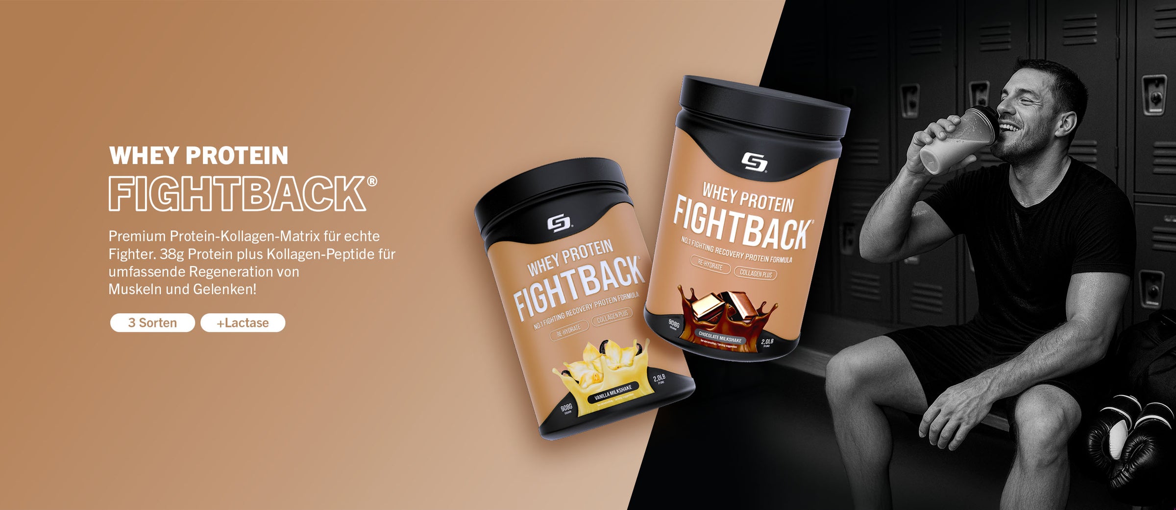 Whey Protein Fightback von Suppmission - Fighting Sports Nutrition
